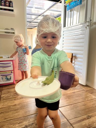 Crianças da Recrear: cozinha: brincar e repartir, Maternal (2 a 4 anos)